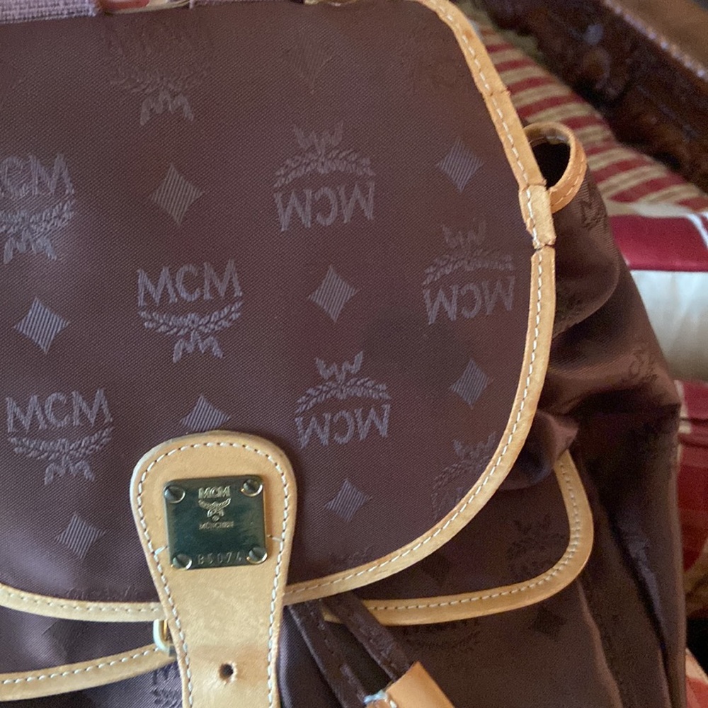 Authentic MCM backpack - Picture 11 of 11